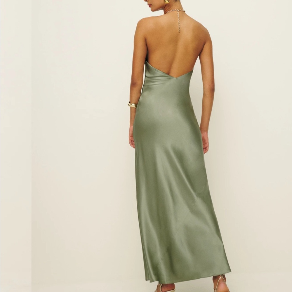 NEW NWT Reformation Yesenia Silk Dress - Picture 3 of 5